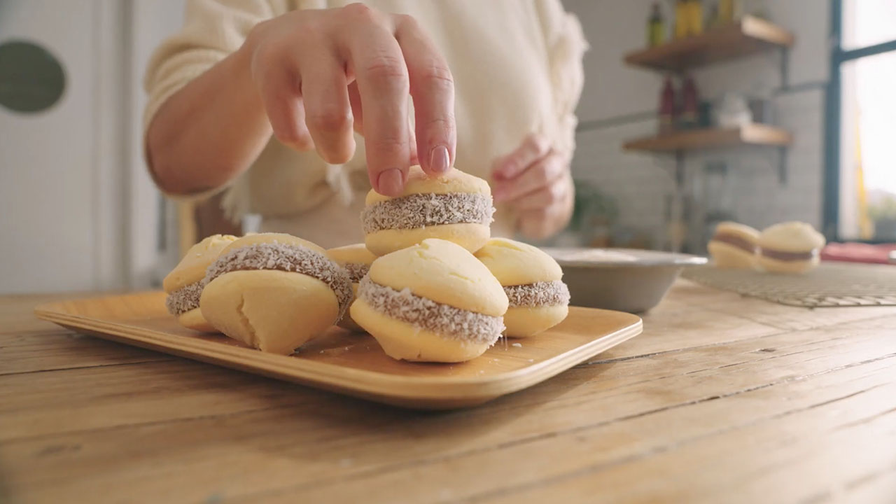 Alfajores de maicena