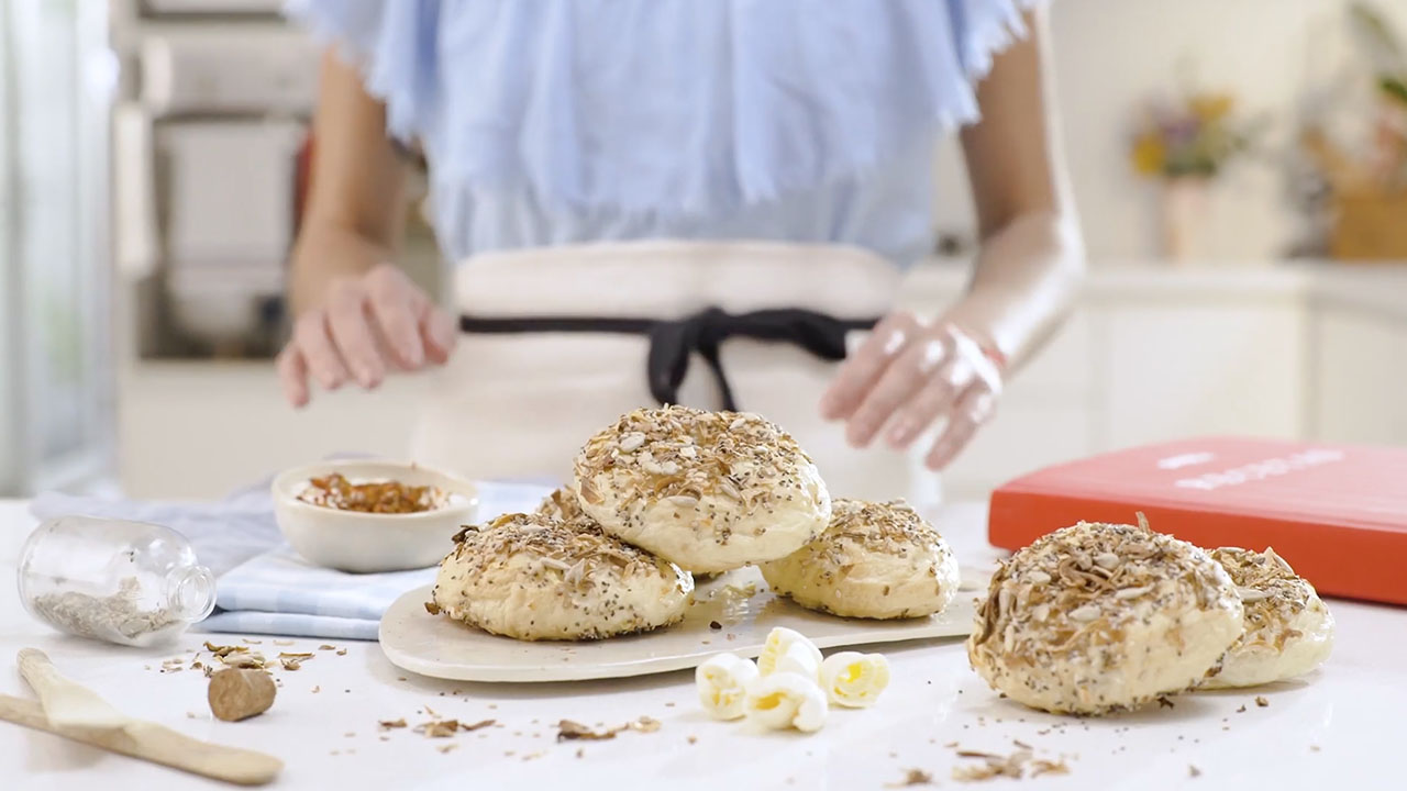 Bagels de semillas