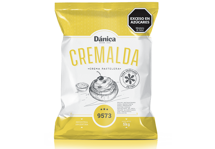 Crema Pastelera en Frío Cremalda