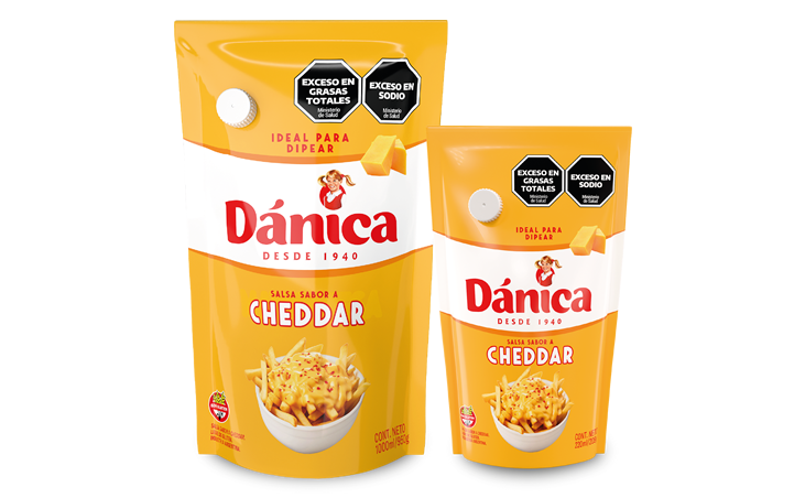 Dánica Salsa Cheddar