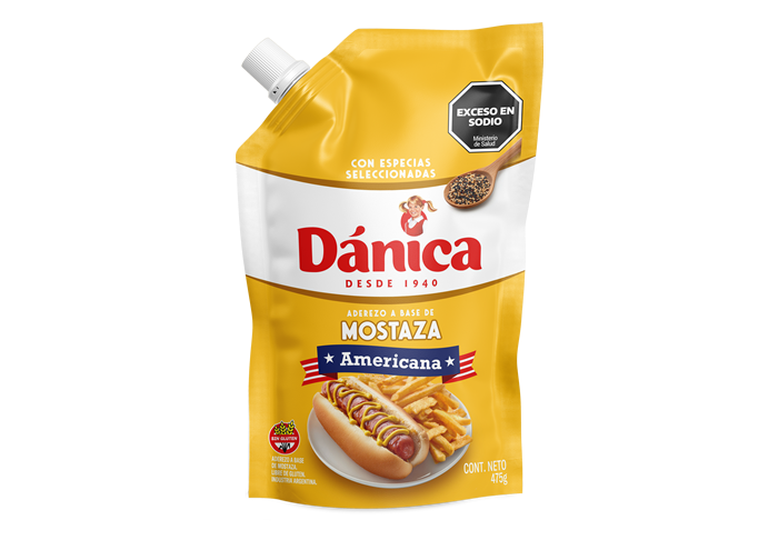 Dánica Mostaza Americana